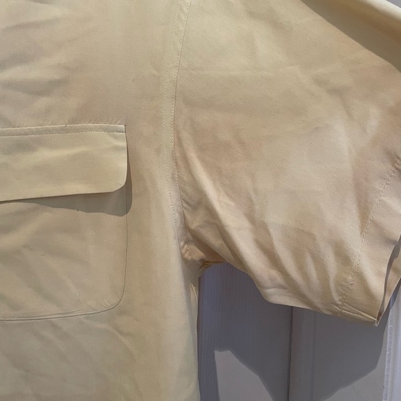 100% SILK Votre Nom button down shirt - Picture 4 of 7